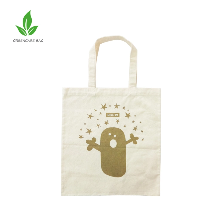 Custom Wholesale Cheap Standard Size Natural Promotional Tote Canvas Cotton Shopping Bag Cotton Tote Bag